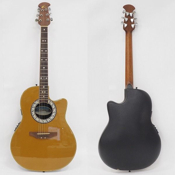 実際に弊社で買取させて頂いた★Ovation Celebrity/オベーション セレブリティ CC157 エレアコ/アコースティックギター/アコギハードケース付 の画像 1枚目