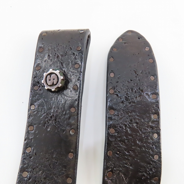 実際に弊社で買取させて頂いたSTARLINGEAR/スターリンギア レザーベルト の画像 1枚目