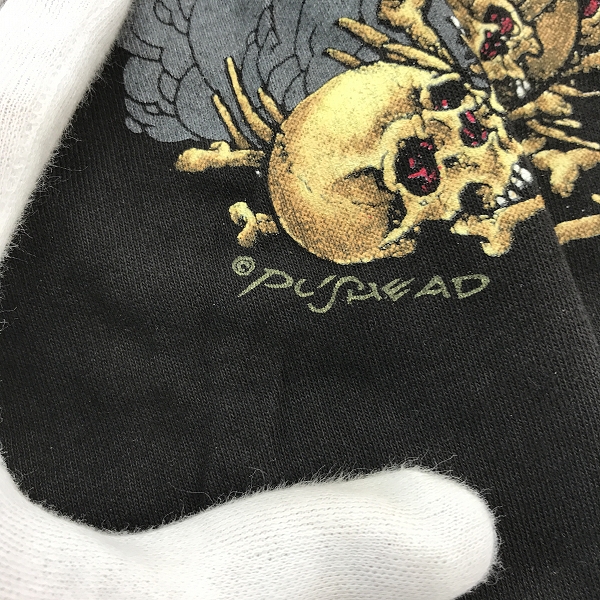 実際に弊社で買取させて頂いたTHE BROCKUM GROUP製 METALLICA/メタリカ 1992年/90S/ヴィンテージ/ビンテージ/USA製 Unforgiven Tシャツ/Lの画像 5枚目