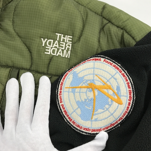 実際に弊社で買取させて頂いたREADYMADE/レディメイド 20AW フリースジャケット/アウター/2の画像 6枚目