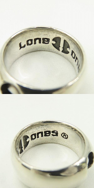 実際に弊社で買取させて頂いた【ギャラ付】LONE ONES/ロンワンズ ディープ シルバーリング スカル/21号の画像 6枚目