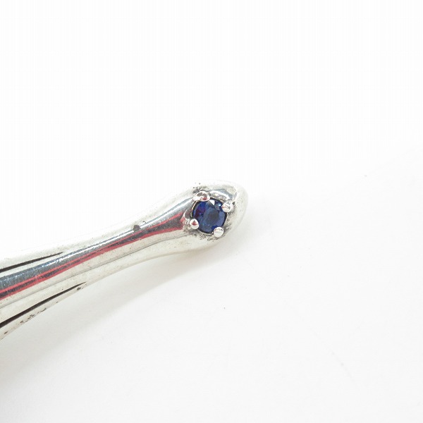 実際に弊社で買取させて頂いたBloody Mary/ブラッディマリー 03Xmas限定 ラバーズペンダントトップ サファイアの画像 8枚目