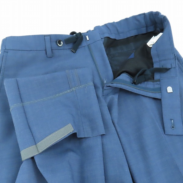 実際に弊社で買取させて頂いたTOMORROWLAND/トゥモローランド ストレッチトロピカルイージースラックス 61-04-21-04504/Sの画像 2枚目