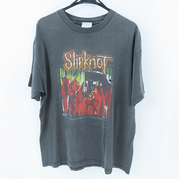 実際に弊社で買取させて頂いたSLIPKNOT/スリップノット 2000 Hanes2枚タグボディ/ヴィンテージ 半袖Tシャツ L