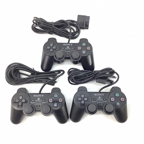 実際に弊社で買取させて頂いたSONY/ソニー PlayStation2/PS2/プレイステーション2 用 アナログコントローラー SCPH-100103点セット【動作未確認】
