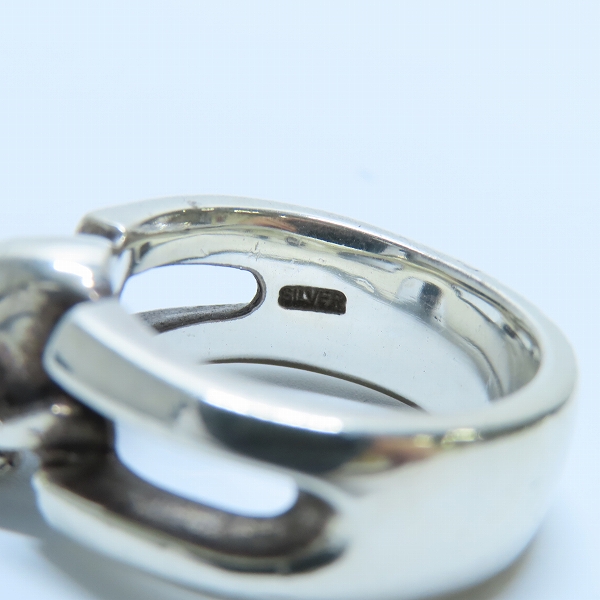 実際に弊社で買取させて頂いたTHIRTEEN DESIGNS/サーティーンデザインズ スカル リング KR-11/18.5-19号の画像 7枚目