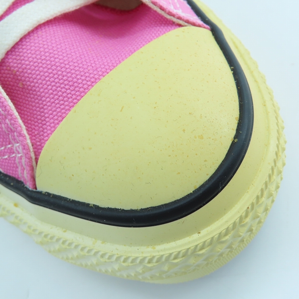 実際に弊社で買取させて頂いたCONVERSE/コンバース CANVAS AS J HI PINK キャンバス オールスター  スニーカー/9の画像 6枚目