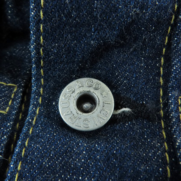 実際に弊社で買取させて頂いたLEVI’S/リーバイス 日本製 95年製 71506-XX 1st 大戦モデル 復刻 トラッカージャケット/デニムジャケット 36の画像 8枚目