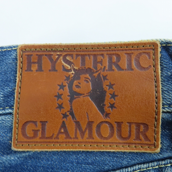 実際に弊社で買取させて頂いたHYSTERIC GLAMOUR/ヒステリックグラマー SP加工 COLLAGE デニムパンツ ペイント加工 0241AP19/W29L32の画像 2枚目
