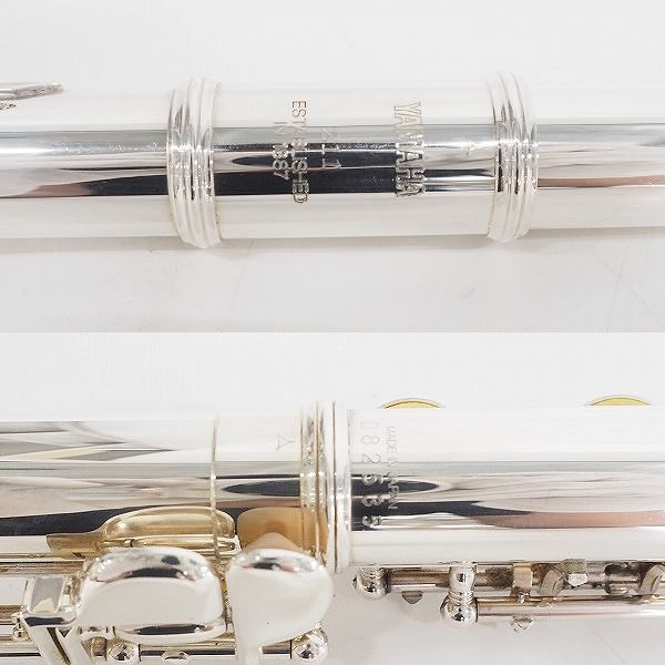 実際に弊社で買取させて頂いたYAMAHA/ヤマハ YFL211/YFL-211 フルート Eメカ付 日本製 ハードケース・ケースカバー付 の画像 4枚目