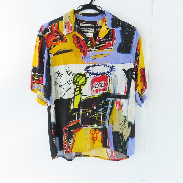 実際に弊社で買取させて頂いたWACKO MARIA/ワコマリア JEAN MICHEL BASQUIAT ハワイアン シャツ/XS