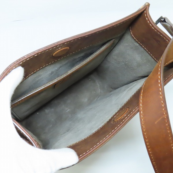 実際に弊社で買取させて頂いた土屋鞄製造所/ツチヤカバン オリジンオイルヌメ ヴェイス ショルダーバッグの画像 3枚目