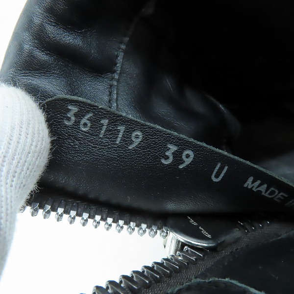 実際に弊社で買取させて頂いた【難有り】RICK OWENS/リックオウエンス GEOBASKET ジオバスケット ハイカットスニーカー/39の画像 5枚目