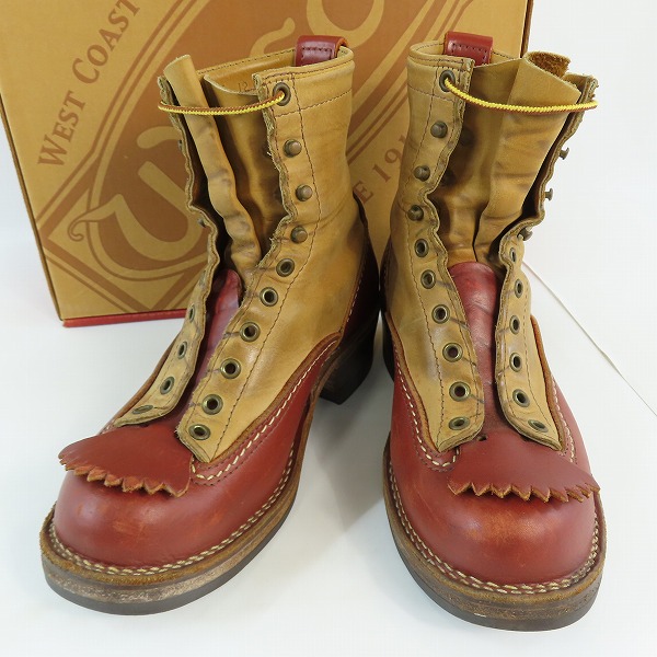 実際に弊社で買取させて頂いたWESCO/ウエスコ Jobmaster/ジョブマスター WO83467 レースアップブーツ 7.5E