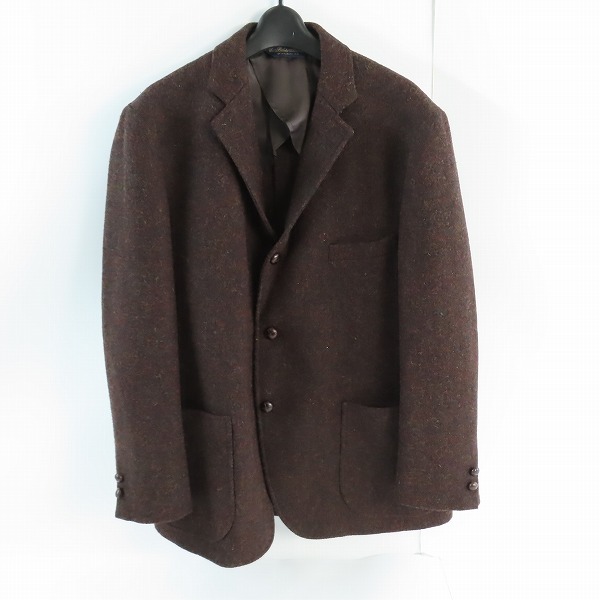 実際に弊社で買取させて頂いたBrooks brothers/ブルックスブラザーズ MILANO FIT/ミラノ フィット テーラードジャケット ブラウン/44SHT