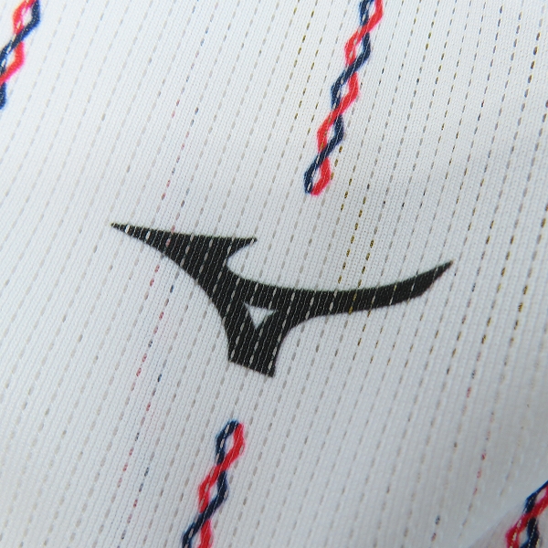 実際に弊社で買取させて頂いたMIZUNO/ミズノ WBC 2023 日本代表 侍ジャパン #16 大谷翔平 レプリカユニフォーム ホワイト/Oの画像 6枚目