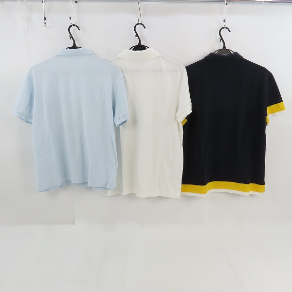実際に弊社で買取させて頂いたLACOSTE/ラコステ ポロシャツ 3点セットの画像 1枚目