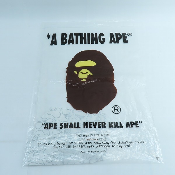 実際に弊社で買取させて頂いた【未使用含む】A BATHING APE/アベイジングエイプ ABC SEA SURFACE CAMO OPEN COLLAR SS SHIRT/ハーフパンツ/セットアップ/Sの画像 6枚目