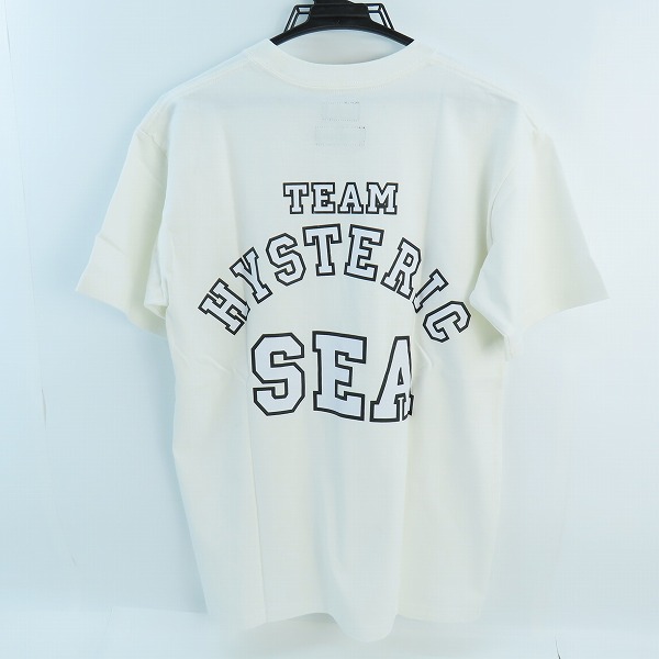 実際に弊社で買取させて頂いたWIND AND SEA×HYSTERIC GLAMOUR/ウィンダンシー×ヒステリックグラマー Tシャツ WDS-HYS-3-08/Mの画像 1枚目