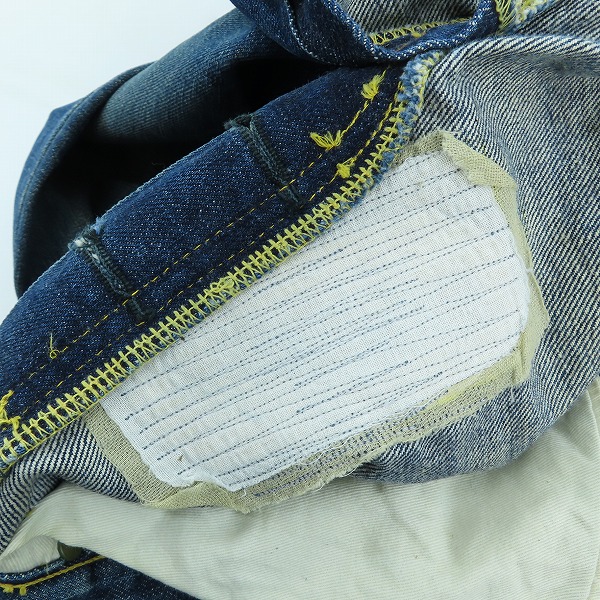 実際に弊社で買取させて頂いたEVISU/エヴィス スタイルクラフト デニムパンツ 2104/L35の画像 8枚目