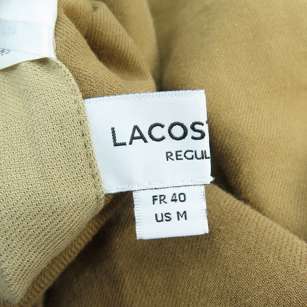 実際に弊社で買取させて頂いたLACOSTE/ラコステ カラーブロック リバーシブル シャツ CH5823 Mの画像 4枚目