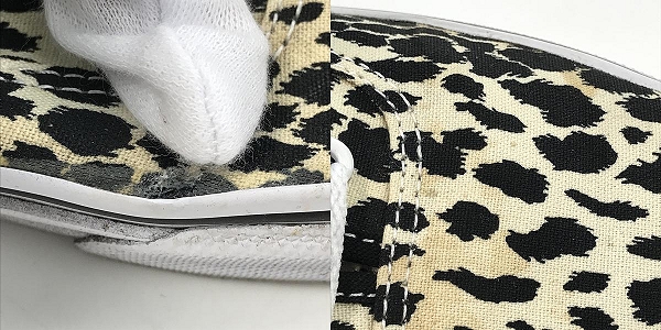 実際に弊社で買取させて頂いた【難有り】VANS×WACKO MARIA/バンズ×ワコマリア V44 AUTHENTIC/オーセンティック レオパード 667569-0001/26.5の画像 6枚目