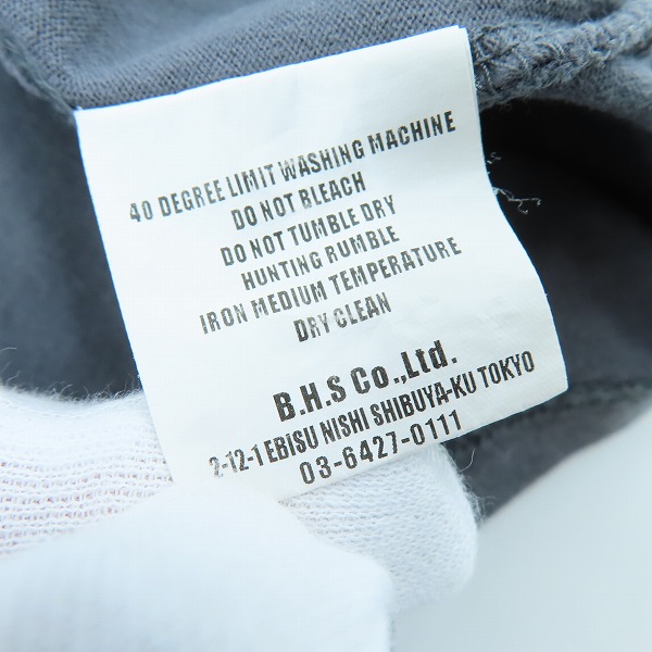 実際に弊社で買取させて頂いたRATS/ラッツ CIRCLE POCKET TEE グレー 22'RT-0501 Sの画像 4枚目