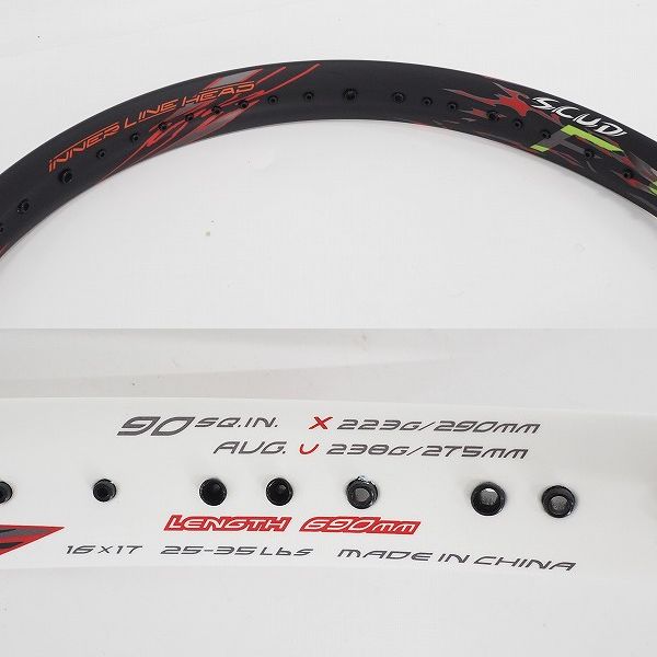 実際に弊社で買取させて頂いた【未使用】MIZUNO/ミズノ F SPEED V-01/エフスピード V-01 ソフト 軟式テニスラケットの画像 2枚目