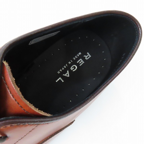 実際に弊社で買取させて頂いたREGAL/リーガル ストレートチップ ビジネスシューズ 11KR /25.5の画像 4枚目