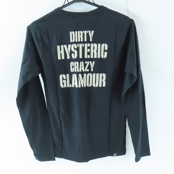 実際に弊社で買取させて頂いた【未使用】HYSTERIC GLAMOUR/ヒステリックグラマー プリント 長袖Tシャツ 0211CL05/Sの画像 1枚目