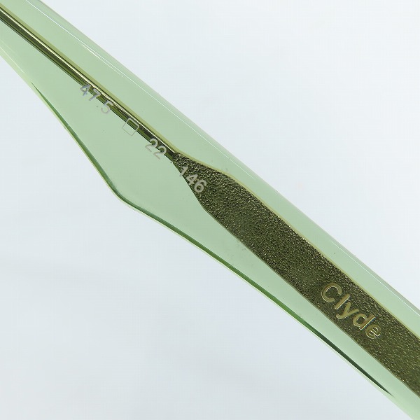 実際に弊社で買取させて頂いたNATIVE SONS/ネイティブサンズ Clyde 眼鏡/メガネフレーム PL-007Kの画像 6枚目