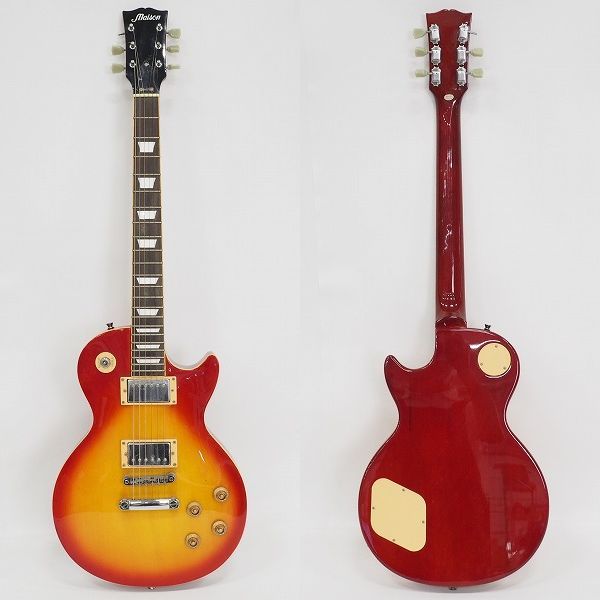 実際に弊社で買取させて頂いた★【難有り】Maison/メイソン レスポールスタンダードType セットネック エレキギターの画像 1枚目