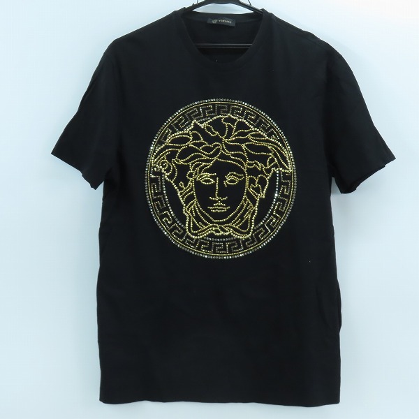 実際に弊社で買取させて頂いた【JPタグ】VERSACE/ヴェルサーチ コットン メデューサ 半袖 Tシャツ A77987/M