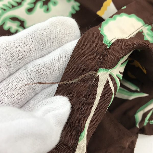 実際に弊社で買取させて頂いたSUNSURF/サンサーフ ALOHA SHIRT/アロハシャツ パールダイバーSS36027/Mの画像 9枚目