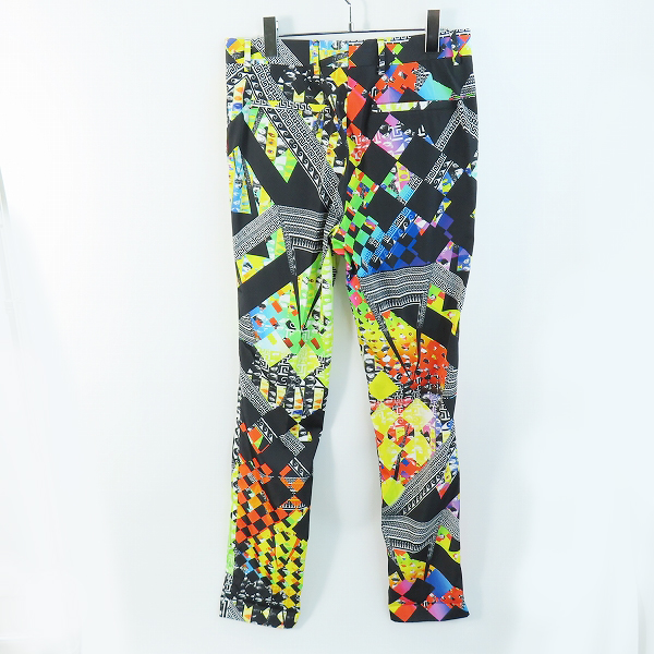 実際に弊社で買取させて頂いたVERSUS VERSACE/ヴェルサスヴェルサーチ 総柄 マルチ パンツ BU40162/46の画像 1枚目