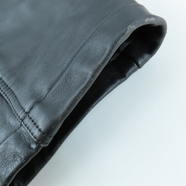 実際に弊社で買取させて頂いたHARLEY DAVIDSON/ハーレーダビッドソン レザーパンツ/30の画像 6枚目