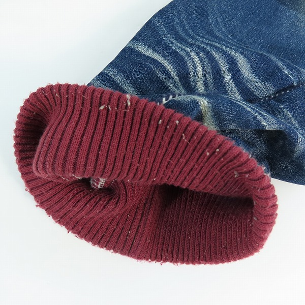 実際に弊社で買取させて頂いたglamb/グラム リブ付 ストレッチデニムパンツ/GB2018/P14/2の画像 9枚目