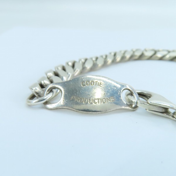 実際に弊社で買取させて頂いたCOOTIE/クーティー シルバーブレスレット 喜平 925の画像 6枚目