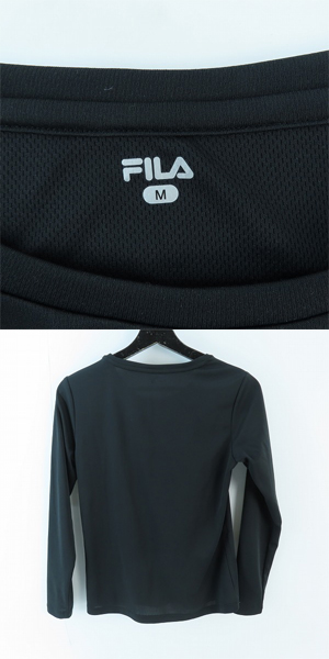 実際に弊社で買取させて頂いたFILA/フィラ  Tシャツ ショーツ サンバイザー 3点セットの画像 2枚目