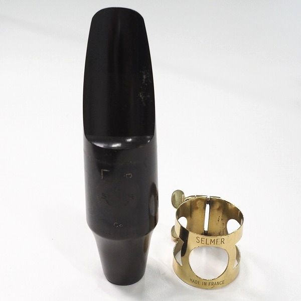 実際に弊社で買取させて頂いたSELMER/セルマー S80 C☆ バリトンサックス用 マウスピース リガチャー付き