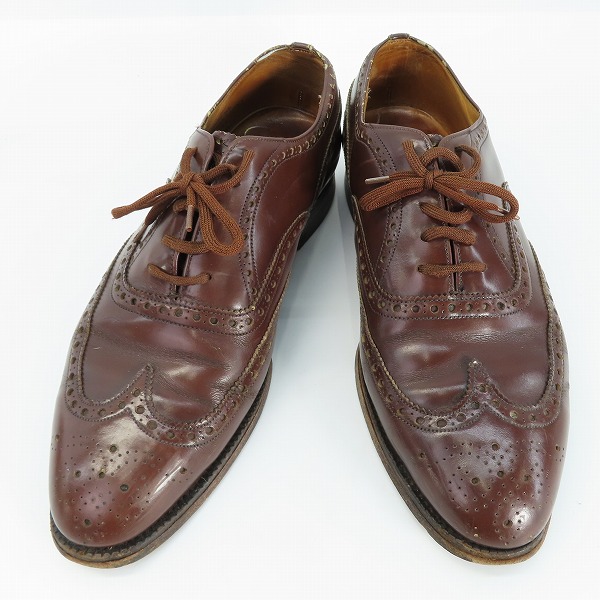 実際に弊社で買取させて頂いたChurch's/チャーチ ウィングチップ レザーシューズ 70