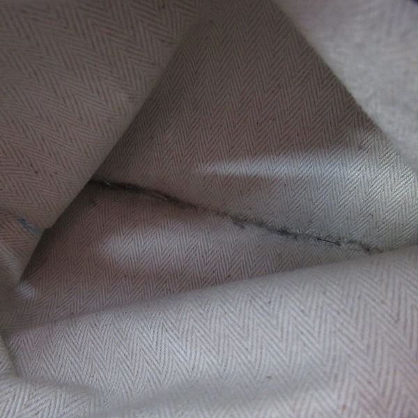 実際に弊社で買取させて頂いたgenten/ゲンテン 編み込みベルト付き トートバッグ/ハンドバッグ/保存袋付きの画像 5枚目