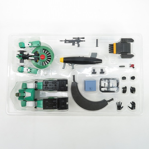 実際に弊社で買取させて頂いたBANDAI/バンダイ 超合金魂 GX-35 戦闘メカ ザブングル ウォーカーギャリアの画像 2枚目