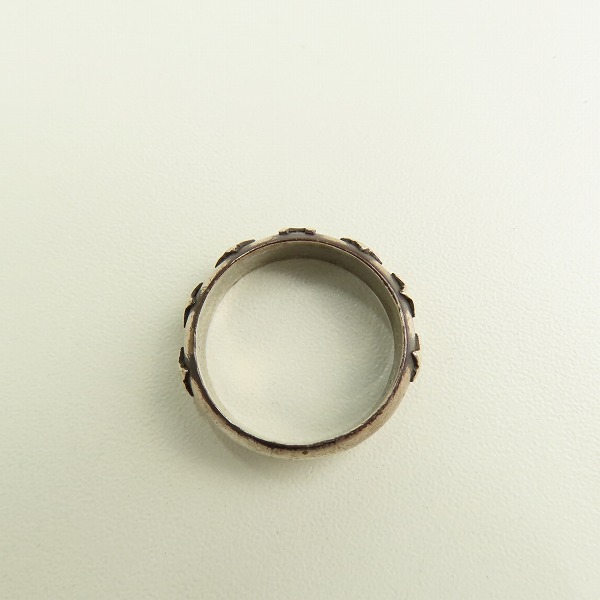 実際に弊社で買取させて頂いたHOLLYWOOD RANCH MARKET/ハリウッドランチマーケット ロゴ/スター シルバーリング/20号の画像 5枚目