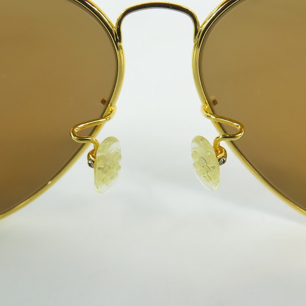 実際に弊社で買取させて頂いたRayBan/レイバン 2005年限定復刻 PREMIUM METAL RB8028-001Kの画像 3枚目