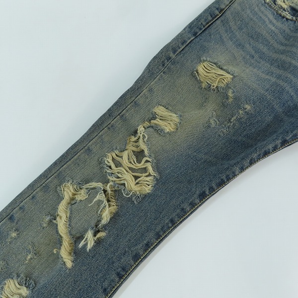 実際に弊社で買取させて頂いたSaint Laurent Paris/サンローランパリ ダメージ デニムパンツ/ジーンズの画像 5枚目