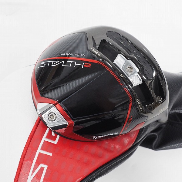 実際に弊社で買取させて頂いた【ヘッドのみ】TaylorMade/テーラーメイド STEALTH 2 PLUS +/ステルス 2 プラス ドライバー  1w/9.0° ヘッドカバー付
