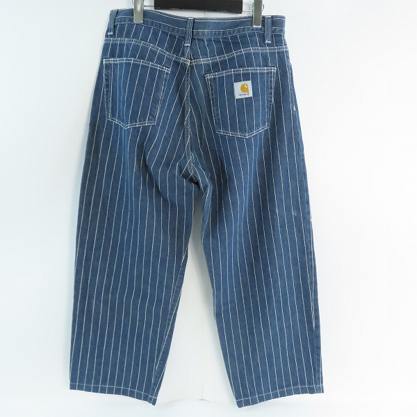 実際に弊社で買取させて頂いたCarhartt WIP/カーハート ORLEAN PANT ストライプデニムパンツ I032964 32 の画像 1枚目