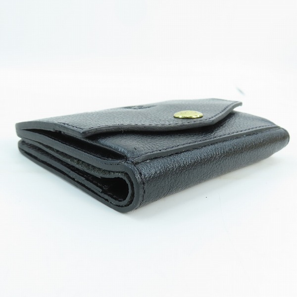 実際に弊社で買取させて頂いたIL BISONTE/イルビゾンテ 2024AW ボックスフラップ スクエア レザーウォレット/財布の画像 2枚目