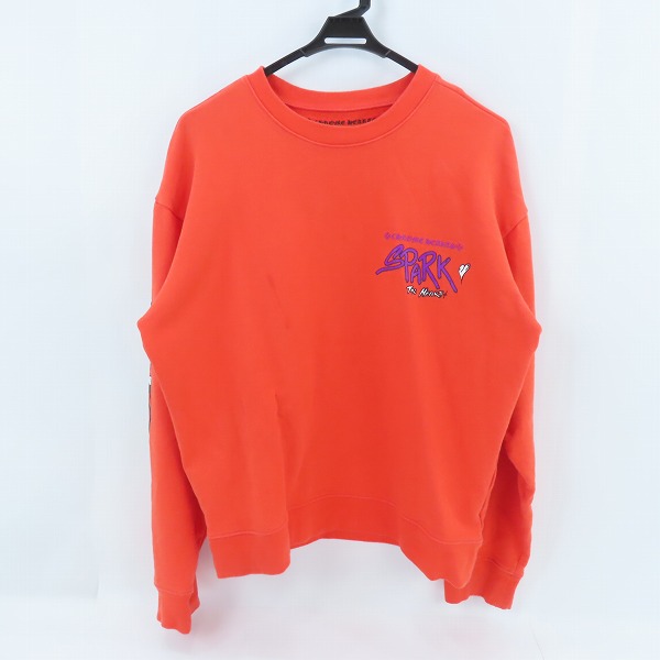 実際に弊社で買取させて頂いた【JPタグ】CHROME HEARTS/クロムハーツ SWTSHRT PPO U CREW MATTY RED マッティボーイ  プリント スウェット L　